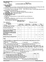 Giao an bai KT 45p HKII (Tiet 60)