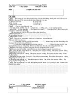 Đề kiểm tra công nghệ TH