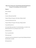 Đăng ký góp vốn bằng quyền sử dụng đất không hình thành pháp nhân mới (bên góp vốn và bên nhận góp vốn là tổ chức kinh tế) ppsx