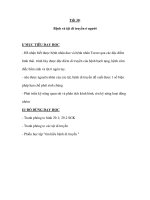 Sinh học 9 - Tiết 30: Bệnh và tật di truyền ở người docx