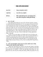 SKKN- Đẩy mạnh phong trào soạn giảng trên máy tính trong nhà trường PT