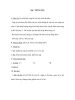 Giáo án Sinh 7 - TRÙNG ROI potx