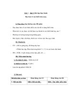 Giáo án Công nghệ lớp 6 - Bài tập thực hành: Đọc bản vẽ các khối tròn xoay ppt