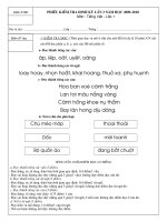 Đề+ĐA KTGK2- Tiếng Việt 1