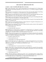 BT Xác định nguyên tố