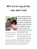 80% trẻ tử vong do tiêu chảy dưới 2 tuổi pdf