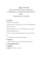 Giáo án Công nghệ lớp 7 - TRỒNG TRỌT ppsx