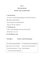 Sinh học 7 - Tiết 17: Một số giun đốt khác Đặc điểm chung của ngành giun đốt doc