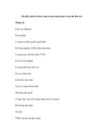 Cấp giấy phép tỉa thưa rừng trong trường hợp có tận thu lâm sản pdf