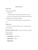 Giáo án Công nghệ lớp 6 - THỰC HÀNH ( tt ) pps