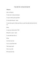 Công nhận Ban vận động thành lập Hội doc