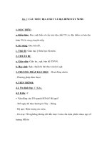 Địa lý lớp 6 - CẤU TRÚC ĐỊA CHẤT VÀ ĐỊA HÌNH TÂY NINH potx