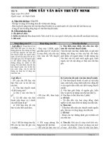 Tiết 78 - Tóm tắt văn bản thuyết minh