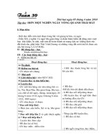 Giáo án Tuần 30 CKTKN-Lớp 4