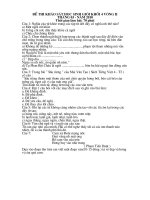 Đề thi khảo sát HSG khối 4 vòng II