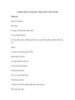 Cấp giấy phép xây dựng nhà ở riêng lẻ (đối với nhà ở đô thị) docx