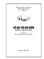Sổ điểm nghề