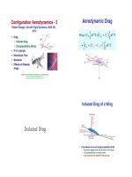 Aircraft Flight Dynamics Robert F. Stengel Lecture5 Configuration Aerodynamics  2.