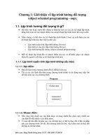 Chương 1: Giới thiệu về lập trình hướng đối tượng docx