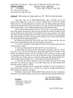 Hướng  dẫn thực hiện C.V giờ  trái đất