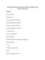 Đăng ký thay đổi nội dung họat động của trung tâm và chi nhánh của trung tâm trọng tài thương mại pot