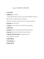 Địa lý 7 - CÁC KHU VỰC CHÂU PHI potx