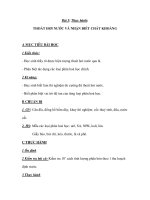 Giáo án Sinh 11 (NC) - THOÁT HƠI NƯỚC VÀ NHẬN BIẾT CHẤT KHOÁNG pot