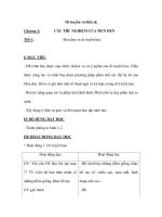 Sinh học 9 - Tiết 1: CÁC THÍ NGHIỆM CỦA MEN ĐEN ppt