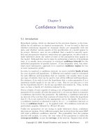 Econometric theory and methods, Russell Davidson - Chapter 5 ppsx