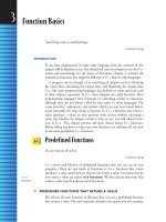 Absolute C++ (4th Edition) part 10 potx