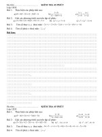 de kiem tra 45 so phuc