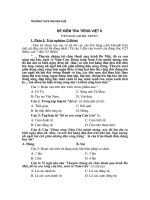 KIỂM TRA TIẾNG VIỆT 6 TIẾT 115
