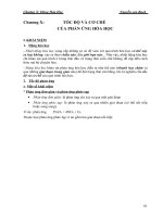 Chương 10: Tốc độ và cơ chế của phản ứng hóa học pot