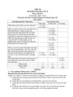 ĐỀ THI HKII GDCD 8 MỚI