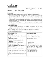 Giáo án Tuần 28 CKTKN - L4