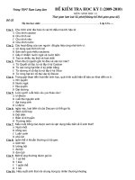 de KHII sinh 12 da tron