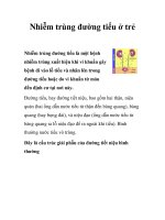 Nhiễm trùng đường tiểu ở trẻ pptx