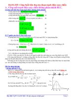 Hệ số công suất điện Chuyên đề ôn thi ĐH CĐ Vật Lý Thầy Đoàn Văn Lượng