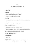 Sinh học 6 - Bài 3: ĐẶC ĐIỂM CHUNG CỦA THỰC VẬT doc