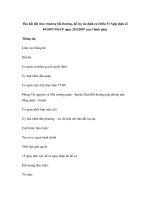 Thu hồi đất theo trình tự bồi thường, hỗ trợ tái định cư (Điều 53 Nghị định số 84/2007/NĐ-CP ngày 25/5/2007 của Chính phủ) pot