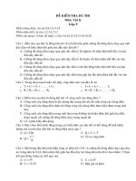 De kiem tra du thi lop 9