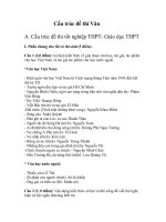 CẤU TRÚC ĐỀ TỐT NGHIỆP MÔN VĂN 12 - 2010