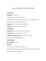 Giáo án địa lý lớp 8 - ĐẶC ĐIỂM CÁCKHU VỰC ĐỊA HÌNH pdf