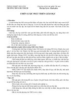 Chiến lược phát triển trường THCS Gio Thành