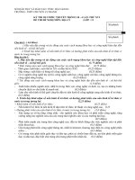 Đề đè nghị Olympic 16 - Địa 11