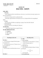 bai oxi - ozon chuong trinh chuan