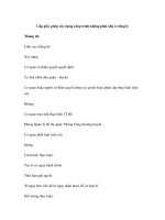 Cấp giấy phép xây dựng công trình không phải nhà ở riêng lẻ docx