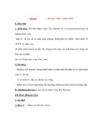 Địa lý lớp 9 -VÙNG TÂY NGUYÊN doc