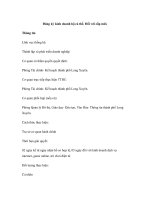 Đăng ký kinh doanh hộ cá thể. Đối với cấp mới pdf