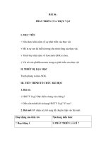 Sinh học 11 - BÀI 36 : PHÁT TRIỂN CỦA THỰC VẬT pptx